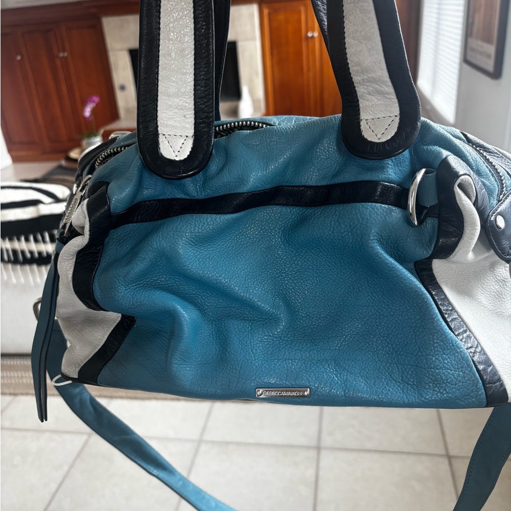 Leather Rebecca Minkoff handbag